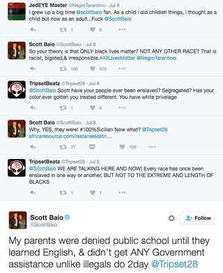 Illustration for article titled Donald Trump Had Better Appreciate Scott Baio for Feuding With Teens On His BehalfÂ